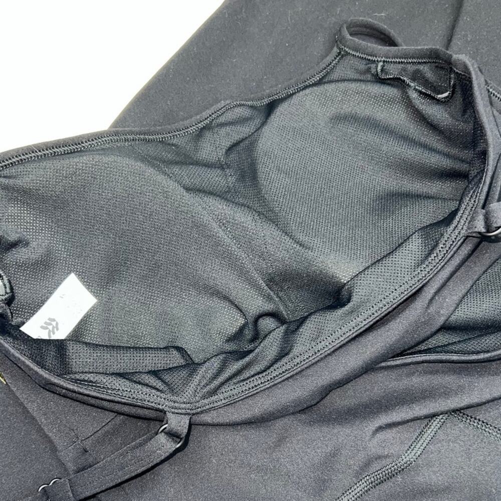 All In Motion Black Active Jumpsuit XS Built In Bra Athleisure - Picture 7 of 11